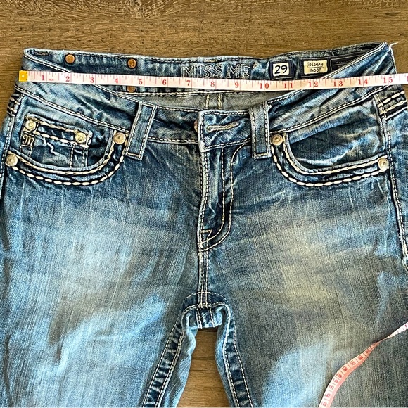 Miss Me Boot Cut Jeans Size 29 - Picture 3 of 14